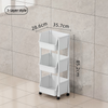 Plastic Storage Trolley