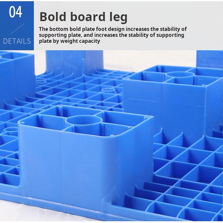 Nine Feet Mesh Plastic Tray - Durable And High-Capacity Pallet for Industrial Use