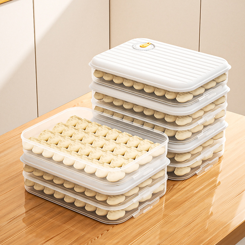 Minimally Designed Dumpling Box for Household Food Grade Freezing And Special Sealing Preservation