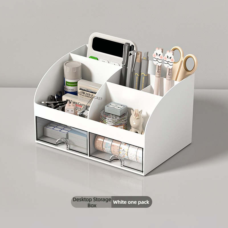 W3505 Double drawer compartments storage box