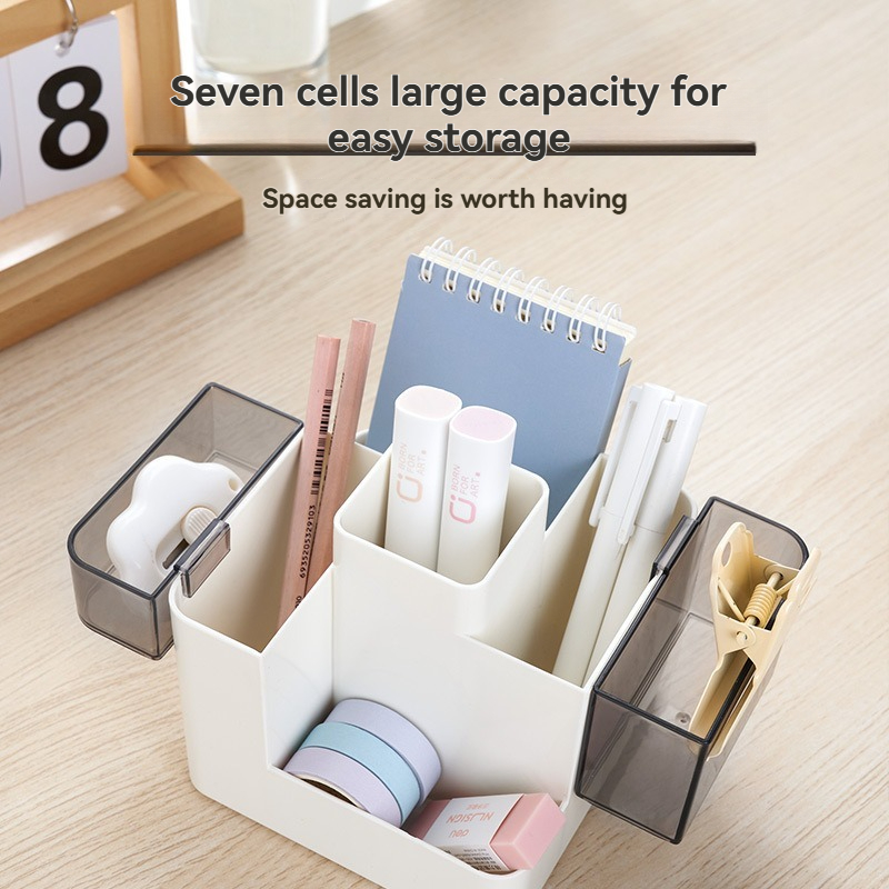 Desktop Pen Container - Multi-Compartment Office Pen Organizer for B2B Buyers