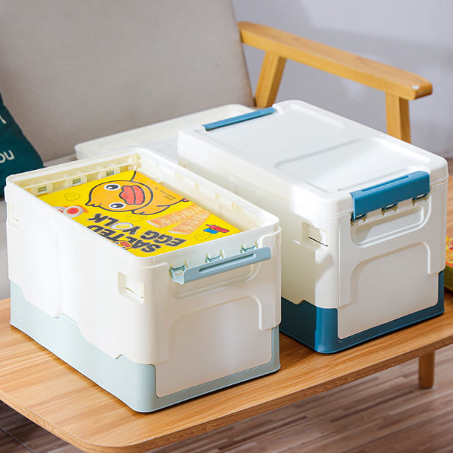 Foldable Multi-Functional Storage Box for Bulk Retail & Warehouses