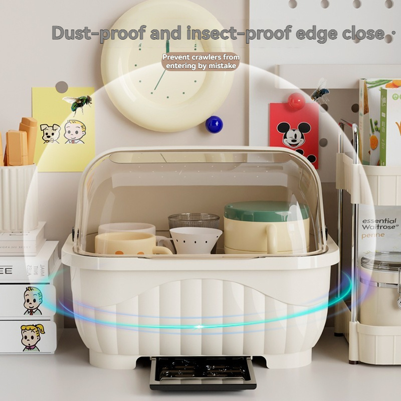 Drain Cup Holder - Single Box for Efficient Kitchen Storage