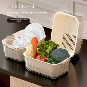 Double Layer Drain Basket for B2B Procurement