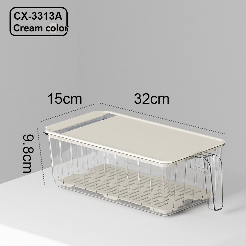 Refrigerator Storage Drain Basket - Efficient Food Storage And Preservation Solution