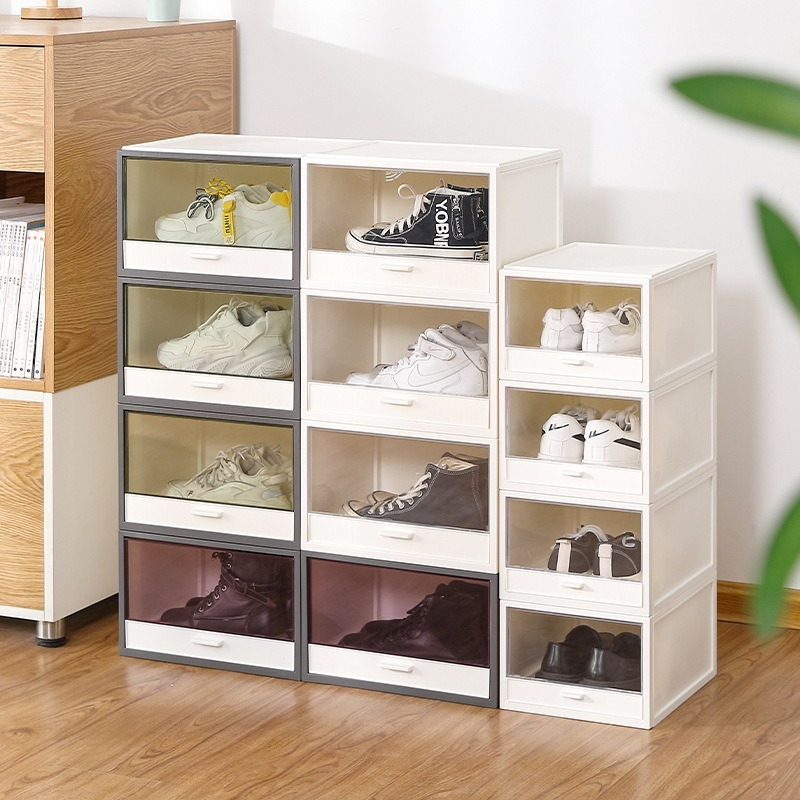 Transparent Drawer Shoe Storage Box