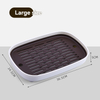 Imitation Wood Grain Drain Tray Tea Tray Home Modern Simple Tea Set Water Storage Tea Cup Drain Small Tea Fruit Tray