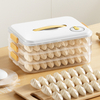 Stylish Lock-Fresh Dumpling Box Ideal for Commercial Kitchens