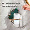 Cloud-Shaped Hair Dryer Wall Mount