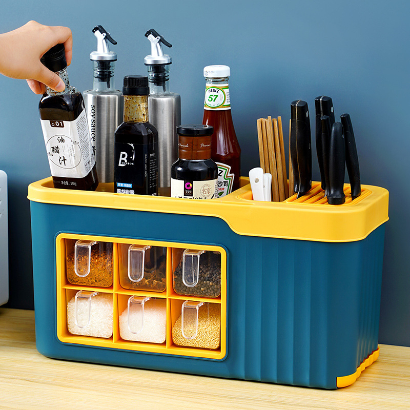 Seasoning Box Storage Solution for Commercial Kitchens
