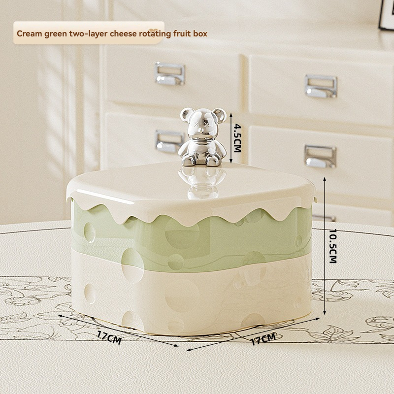Cheese Rotating Box