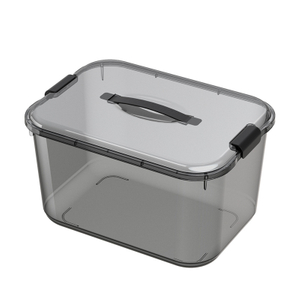 Transparent Plastic Storage Box for Business Storage Solutions
