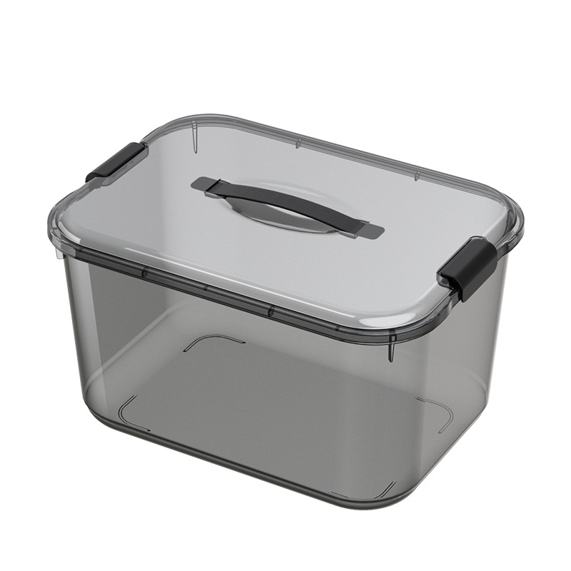 Transparent Plastic Storage Box for Business Storage Solutions