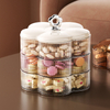 Flower Shape Candy Dish Living Room Home Light Luxury High-end Snack Storage Box