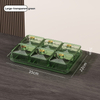 Nordic Light Luxury Partitioned Fruit Plate Living Room Coffee Table Tea Snack Dried Fruit Plate