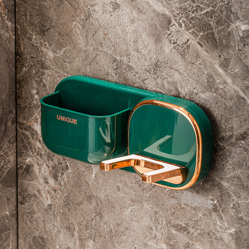 Hair Dryer Storage Rack - Premium Wall-Mounted Organizer