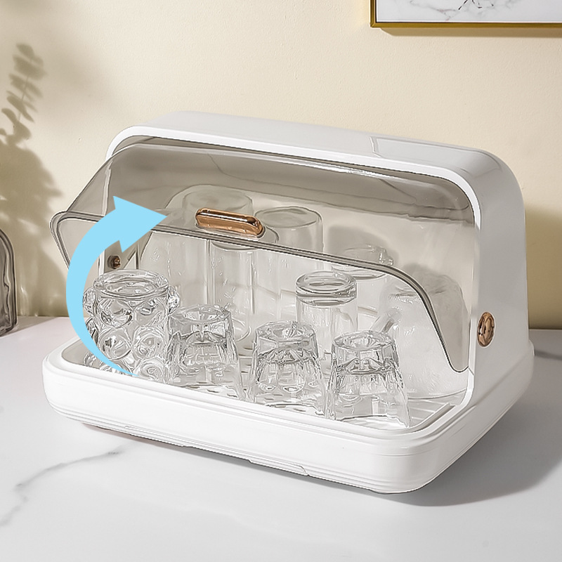 Efficient Hygienic Dish Drainer Cup Rack