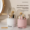 Dustproof Visual Makeup Brush Barrel - Large Capacity Storage Container for Professional Use