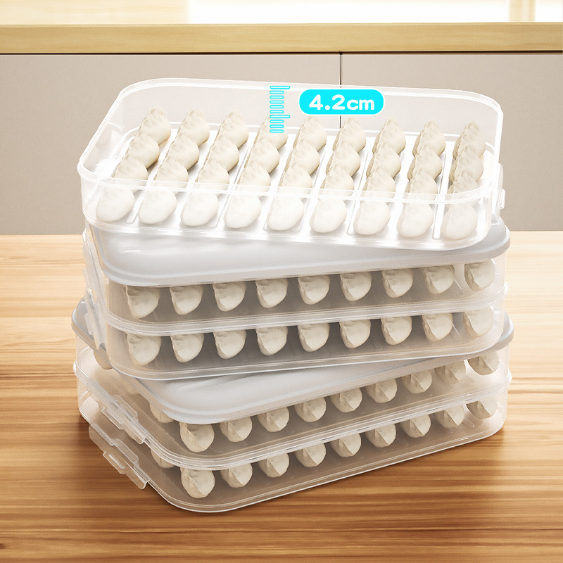 Minimally Designed Dumpling Box for Household Food Grade Freezing And Special Sealing Preservation