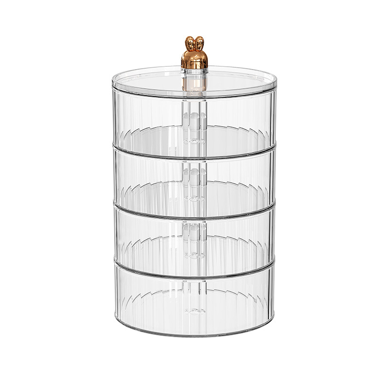Light Luxury Gold Plating Rotating Candy Box