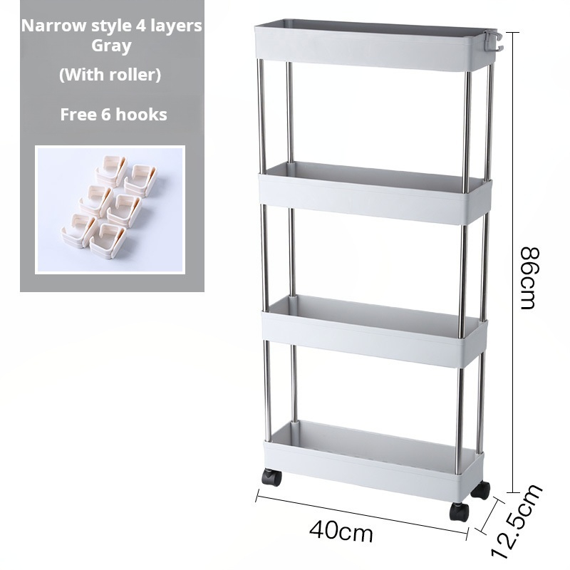 Kitchen side rack