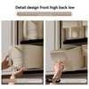 Cream Color Storage Box - One Or Three Pack Modular Organizer