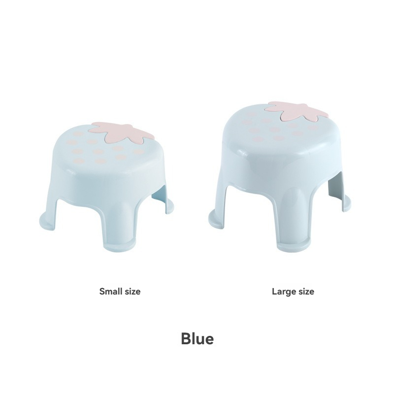 Strawberry Dot Step Stool for Kids - Cute, Durable, And Non-Slip