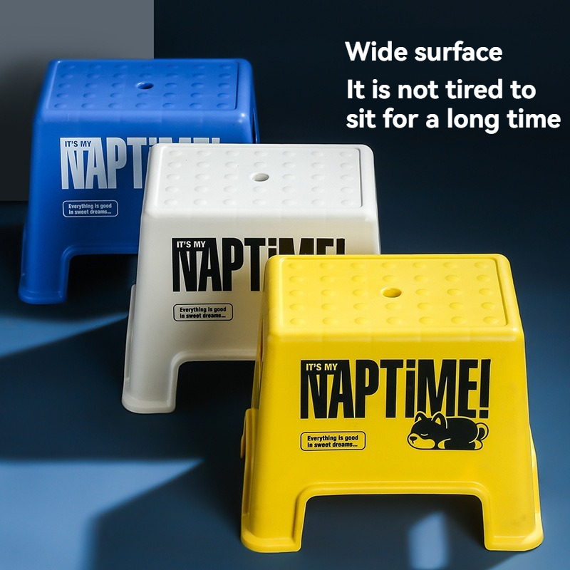 Nap Time Stool - Durable And Customizable Plastic Stool for Office And Home Use