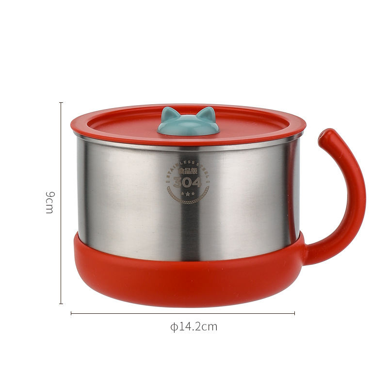 Stainless Steel Food Container with Handle – Portable & Insulated for B2B Procurement