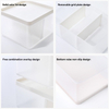 Cosmetic Storage Box with Removable Grid - Factory Direct B2B Organizer Solution