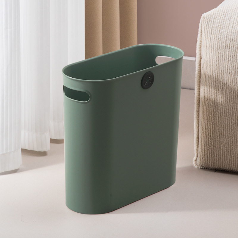 Narrow Trash Can for Bathroom – Space-Saving Waste Bin with Innovative Design