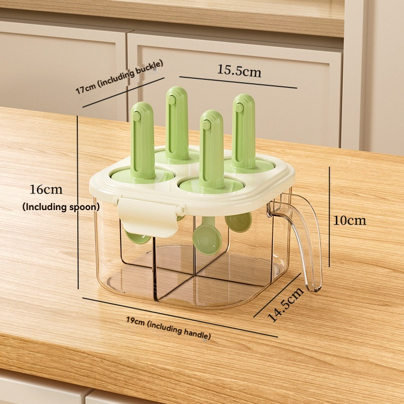 Practical Four-Scoop Seasoning Box