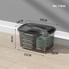 Transparent Plastic Storage Box for Business Storage Solutions