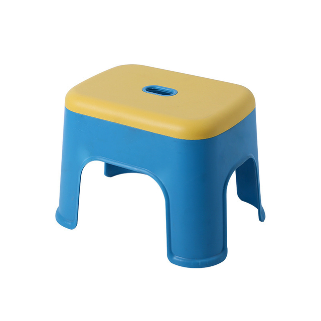 Durable Two-Color Stackable Plastic Stool