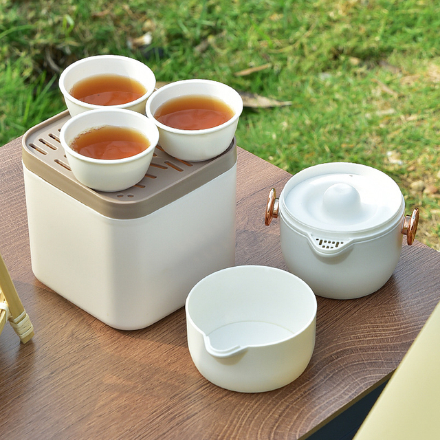 Portable Lightweight Compact Travel Tea Set