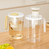 Large Capacity PET Cold Water Kettle Thickened Heat-Resistant with Lid