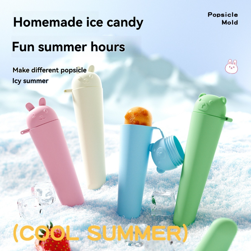 Refrigerator Lid Cartoon Popsicle Mold