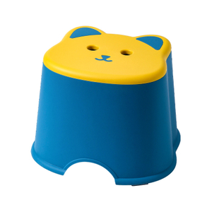 Children's Contrasting Color Cat Stool
