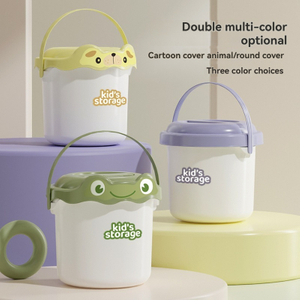 Cute Cartoon Storage Bucket for Kids – Large Capacity