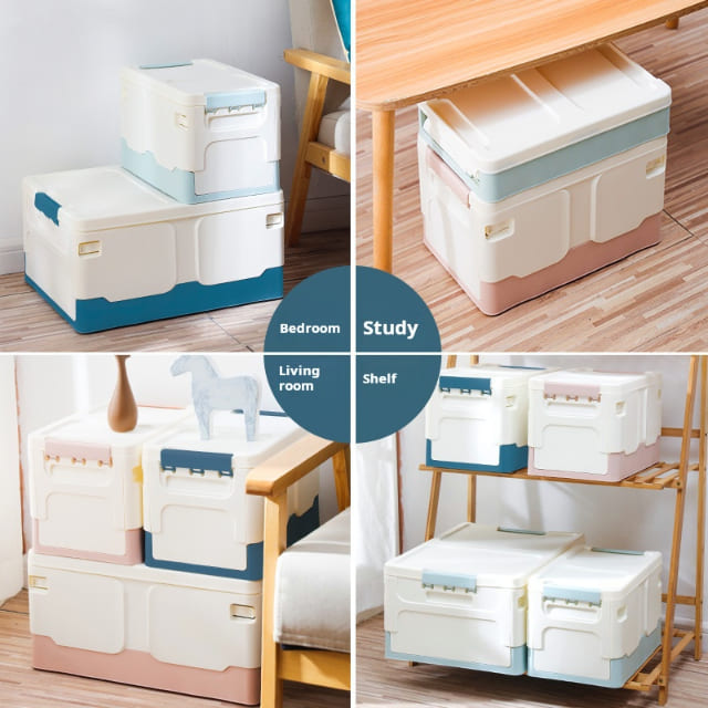 Foldable Multi-Functional Storage Box for Bulk Retail & Warehouses