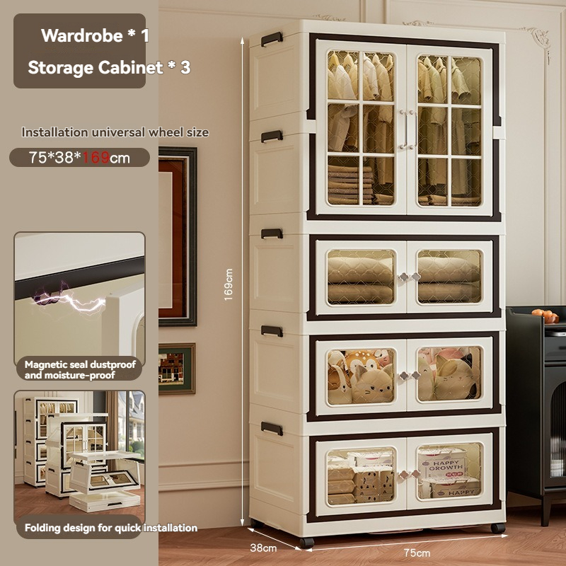 Wardrobe Storage Cabinet for B2B Procurement | High-Quality Storage Solutions