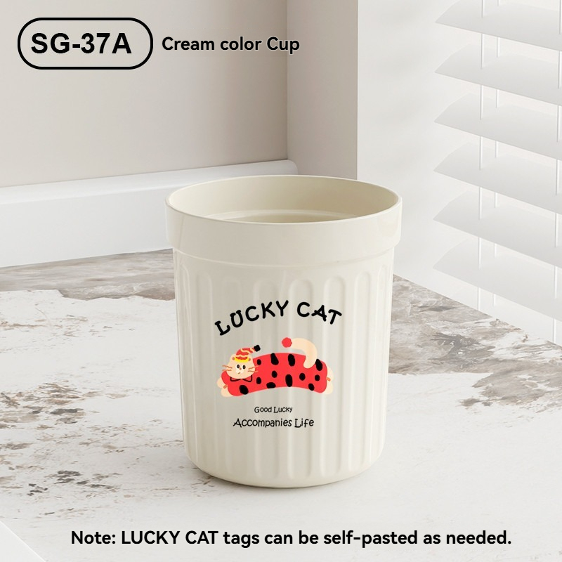 Lucky Cat Toothbrush Holder - Hygienic & Adjustable Bathroom Accessory