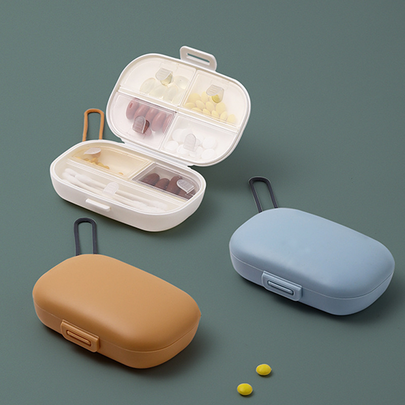 Portable Pill Organizer - High-Quality Multi-Compartment Pill Case