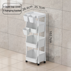 Plastic Storage Trolley