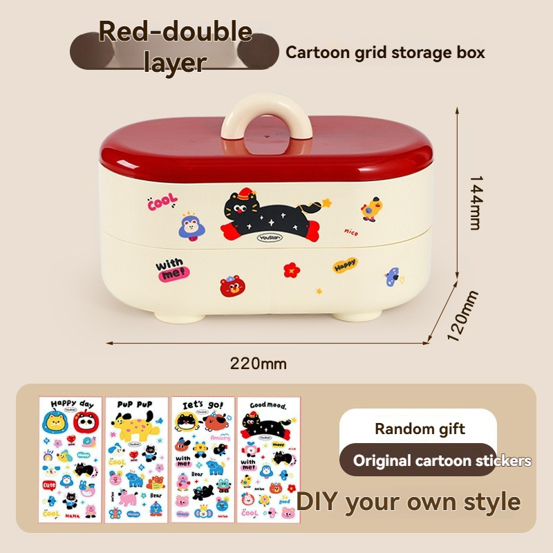 Double Layer Storage Box