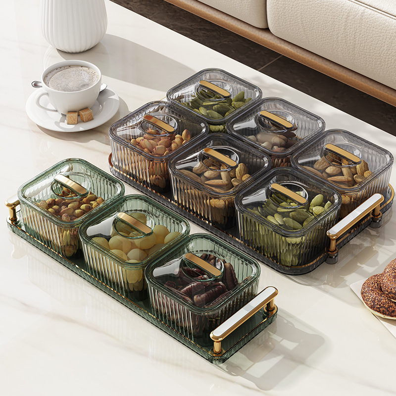 Luxury Multi-Compartment Dried Fruit Serving Tray