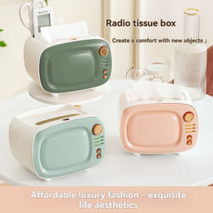 Wholesale Retro TV Tissue Box for B2B Office Supplies
