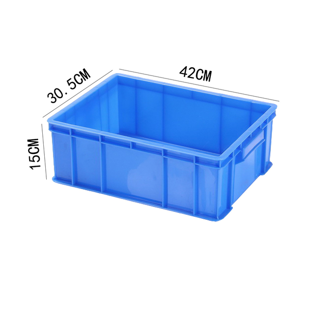 Thickened Plastic Turnover Basket - Industrial Storage Crate for B2B Procurement
