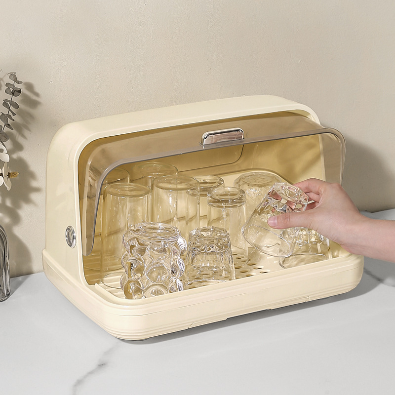 Efficient Hygienic Dish Drainer Cup Rack