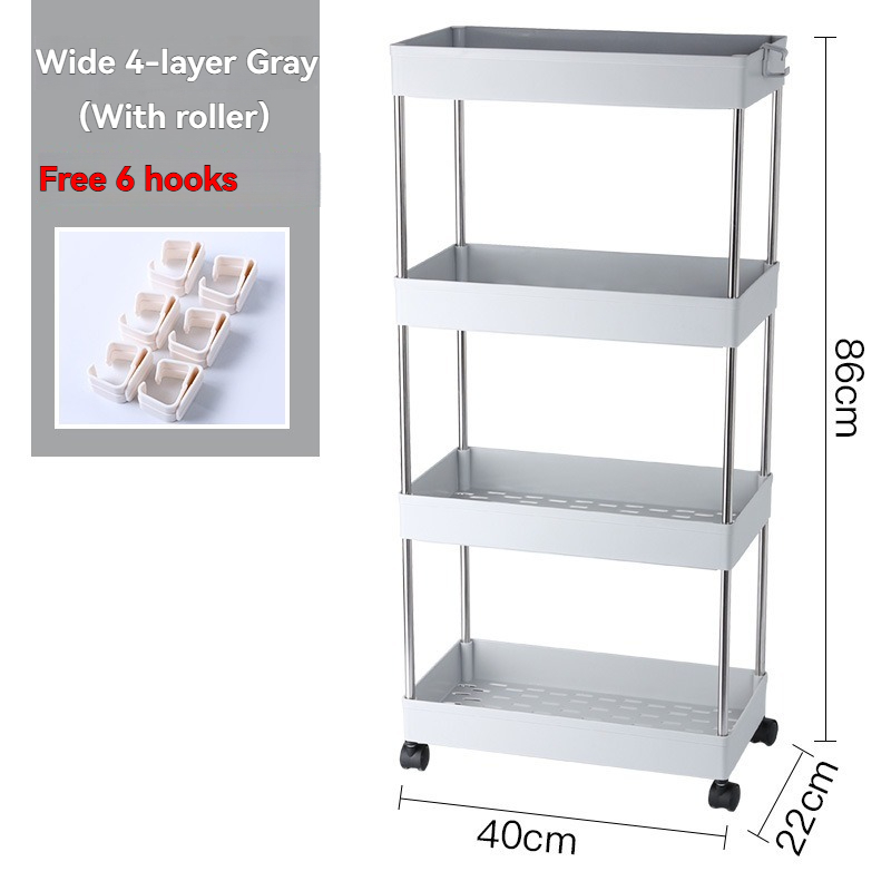 Kitchen side rack